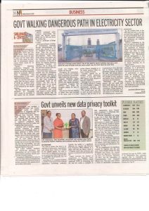 2025.2.24. NV Pg 36. Govt Walking Dangerous Path in Electricity Sector