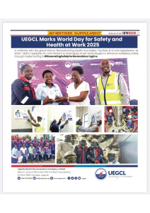 2025.4.28. New Vision Pg.21 World Day for Safety and Health advert
