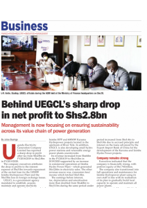Behind UEGCL’s Sharp Drop in Net Profits